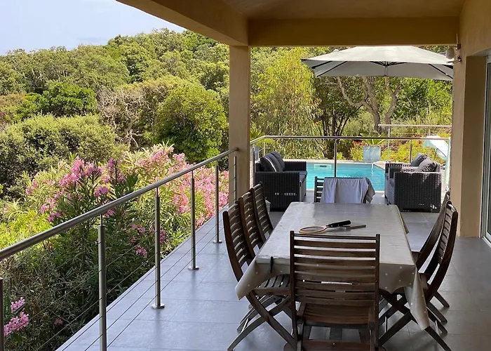 With Pool, Sea View, Ste Lucie De Porto-vecchio 孔卡